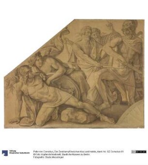 Der Zweikampf zwischen Aias und Hektor