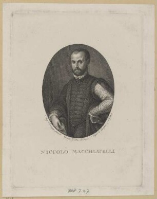 Bildnis des Niccolò Macchiavelli