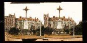Denkmal, Missionskreuz mit Umgebung in Rennes
