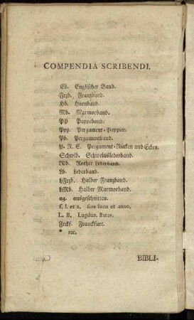 Compendia scribendi.