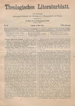 73-75 [Rezension] Vollmer, Hans, Über Engel und Teufel im deutschen Volksglauben des Mittelalters