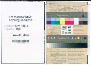 Entnazifizierung Maria Lassalle , geb. 08.09.1901 (Lehrerin)