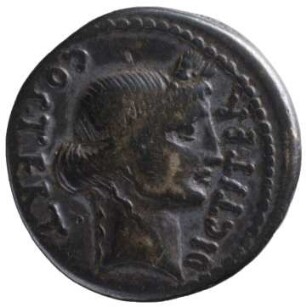 Münze, Denar, 46 v. Chr.