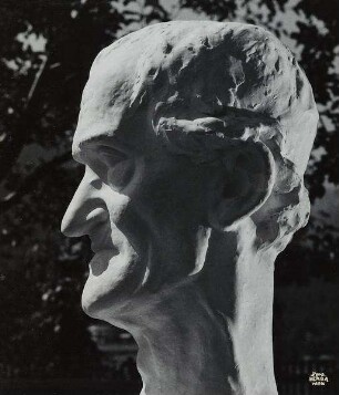 Männliche Büste von Prof. Erwin Rosen