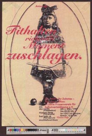 Fithalten und im richtigen Moment zuschlagen : Alle feiern ihr Zehntes - wir unser Ellftes: 11 Jahre Frauenverein für Selbstverteidigung e.V.