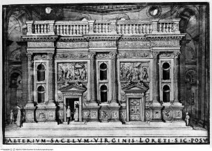 Desenhos das antigualhasLoreto, Santa Casa - Os desenhos das antigualhas que vio Francisco d'Ollanda, pintor portugués (... 1539 - 1540 ...) / (Ministerio de Asuntos Exteriores Relaciones Culturales). Publicalos, con notas de estudio y preliminares el Prof. E. Tormo. - Madrid, 1940. - 257 S., 54 Bl. : Ill. : 4. -Reproducción facsimil del codice de Francisco d'Ollanda que se custodia en la Biblioteca del Escorial