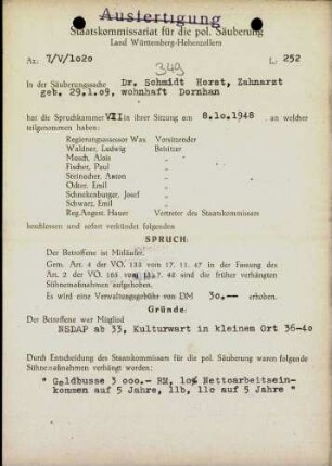 Schmidt, Horst, Dr.