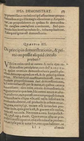Quaestio IIX.