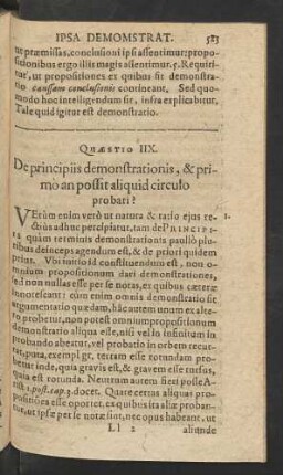 Quaestio IIX.