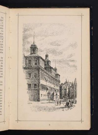 Westliche Façade von der Burgstrasse aus