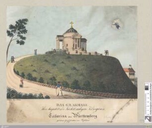 Das Grabmahl Ihro Majestät der höchstseeligen Königinn Catharina von Württemberg gebohrne Grossfürsten von Russland