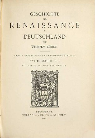 Geschichte der Renaissance in Deutschland, 2
