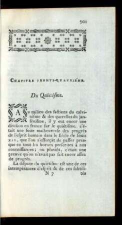 Chapitre Trente-Quatriéme.