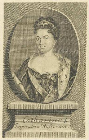 Bildnis Catharina I., Imperatrix Russorum