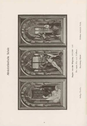 Heilige Familie ; Der sogen. Altar von Hiraflores ; Christus erscheint Maria