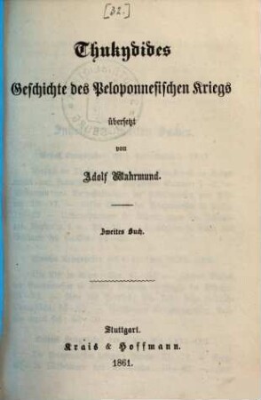 Geschichte des Peloponnesischen Kriegs, 2.