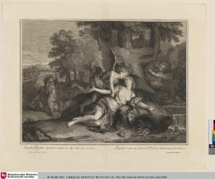 [Amor kommt Psyche zur Hilfe; Cupidon vient au secours de Psyché]