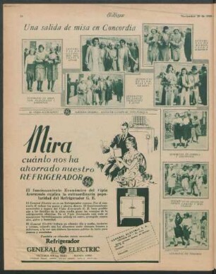 Una salida de misa en Concordia