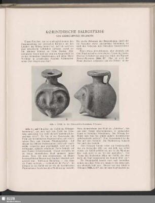 Korinthische Salbgefässe