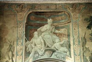 Kybele mit Neptun und einem Putto