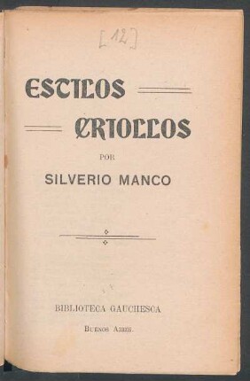 Estilos criollos