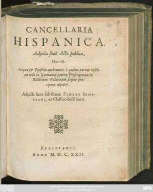 Cancellaria Hispanica