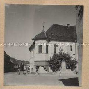 Klingenmünster, Denkmal und Geburtshaus des Pfälzer Dichters August Becker