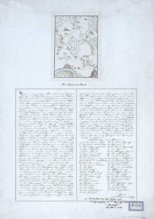 "Die Düsselbach", 1867, Abzeichnung vom Brosii