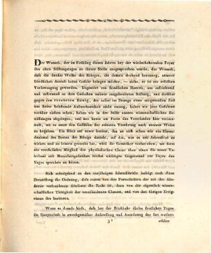 Jahresbericht der Königlichen Akademie der Wissenschaften zur Feyer des Maximilians-Tages in einer öffentlichen Versammlung der Akademie. 2. 1809