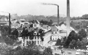 Bautzen. Papierfabrik Bautzen, 1922, Repro