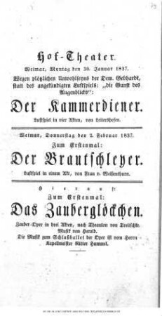 Der Kammerdiener