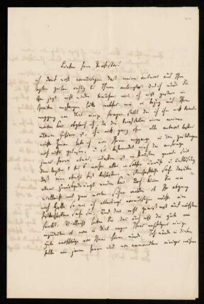 Nr. 40: Brief von Heinrich Ewald an August Dillmann, Göttingen, 29.4.1862