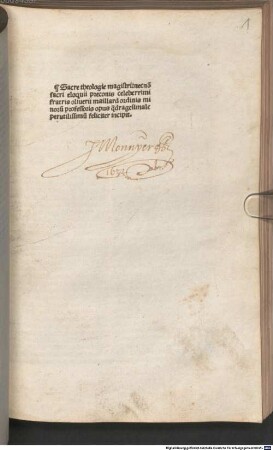 Sermones quadragesimales; Passio Domini nostri Jesu Christi; Sermo de iustitia : [1-3], 1. Sermones quadragesimales