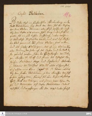 Darstellung der Geschichte mit Nennung der Äbte des Klosters Blaubeuren.