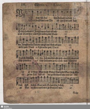 IV. Nun komm der Heiden Heiland