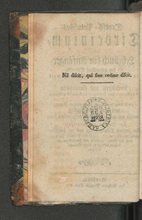 [Spruch.]