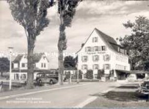 Ansicht des Strandhotels "Schlössli" am Bodensee