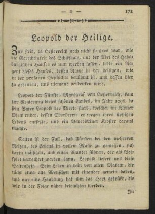Leopold der Heilige.
