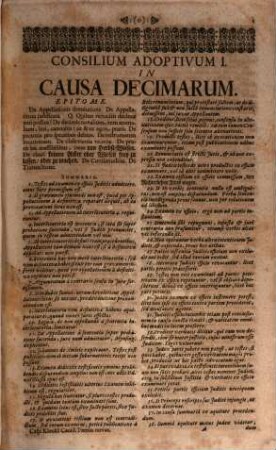 Consiliorum Casparis Klocki[i], JC. Eminentissimi, Com. Cæs. Pal. &c. Stvdio Et Opera Collectorvm Tomus ... : In Quo Ss. Cæs. Majest. Archi-Episcoporum, Electorum, Archi-Ducum, Principum, Comitum, Baronum, Civitatum Imperialum, &c. Reservata, ac Territorialia Superioritatis & Reglaium, Primariarum Precum, Postarum, ..., Tomus Quartus. Supplementum Consiliorum Casparis Klockii, Jurisconsulti Quondam Eminentissimi, Somitis Palatini Caesarei, Sive Consiliorum noviter repertorum Tomus Novus, &, respectu priorum ...