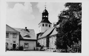 Dorfkirche : Ortsansicht mit Dorfkirche