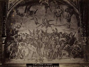 2379. Duomo di Orvieto. Cappella della Madonna. L`Inferno. Dipinti dal Signorelli