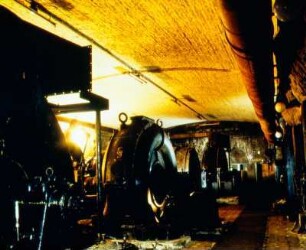 Kavernenkraftwerk im Drei-Brüder-Schacht in Zug (Freiberg), sogenanntes Unterwerk