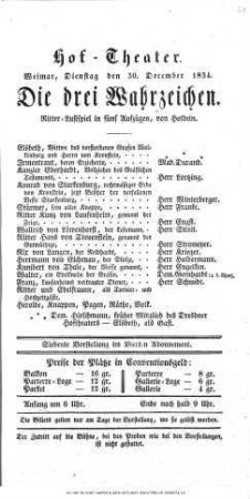 Die drei Wahrzeichen