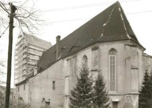 Belgern. Bartholomäuskirche (1509/1512). Ansicht von Südosten