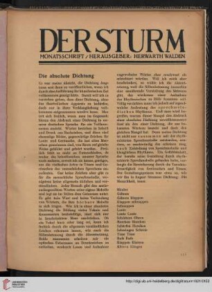 Die absolute Dichtung