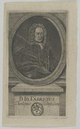 Bildnis des Io. Fabricius