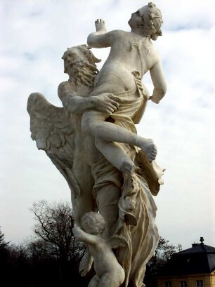 Die Zeit entführt die Schönheit/Boreas entführt Oreithya