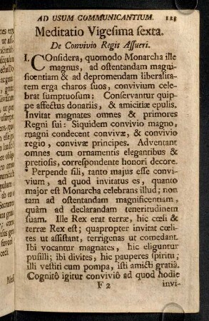 123-127, Meditatio Vigesima sexta