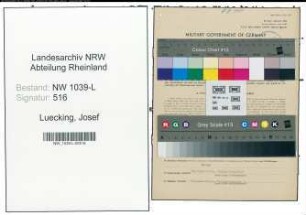 Entnazifizierung Josef Luecking , geb. 02.12.1912 (Dentist)