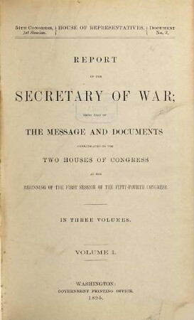 House documents. [470.] 1895/96, Vol. 3 = Congress 54, Sess. 1